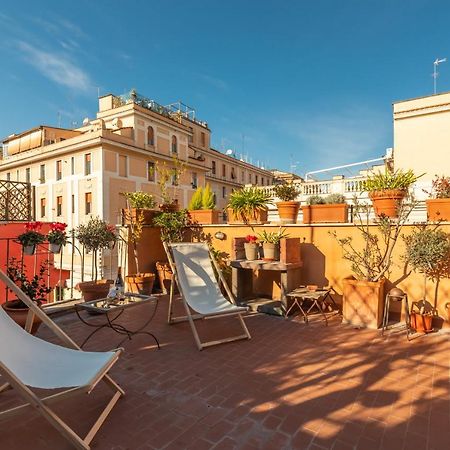 Bright And Comfy Terraced Apartment In Trastevere Ρώμη Εξωτερικό φωτογραφία