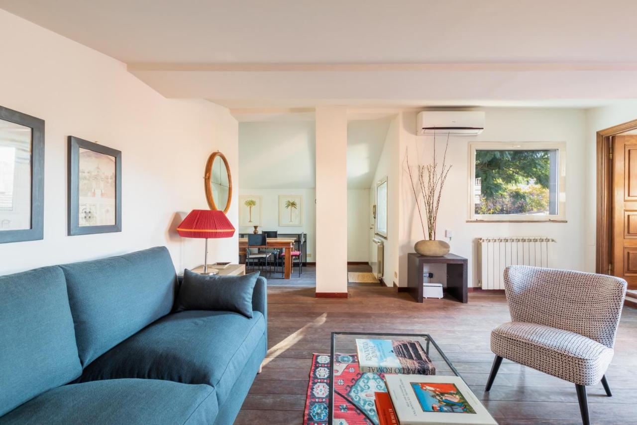 Bright And Comfy Terraced Apartment In Trastevere Ρώμη Εξωτερικό φωτογραφία