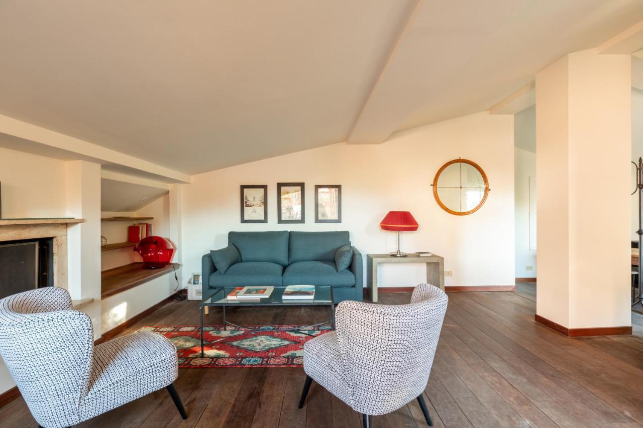 Bright And Comfy Terraced Apartment In Trastevere Ρώμη Εξωτερικό φωτογραφία