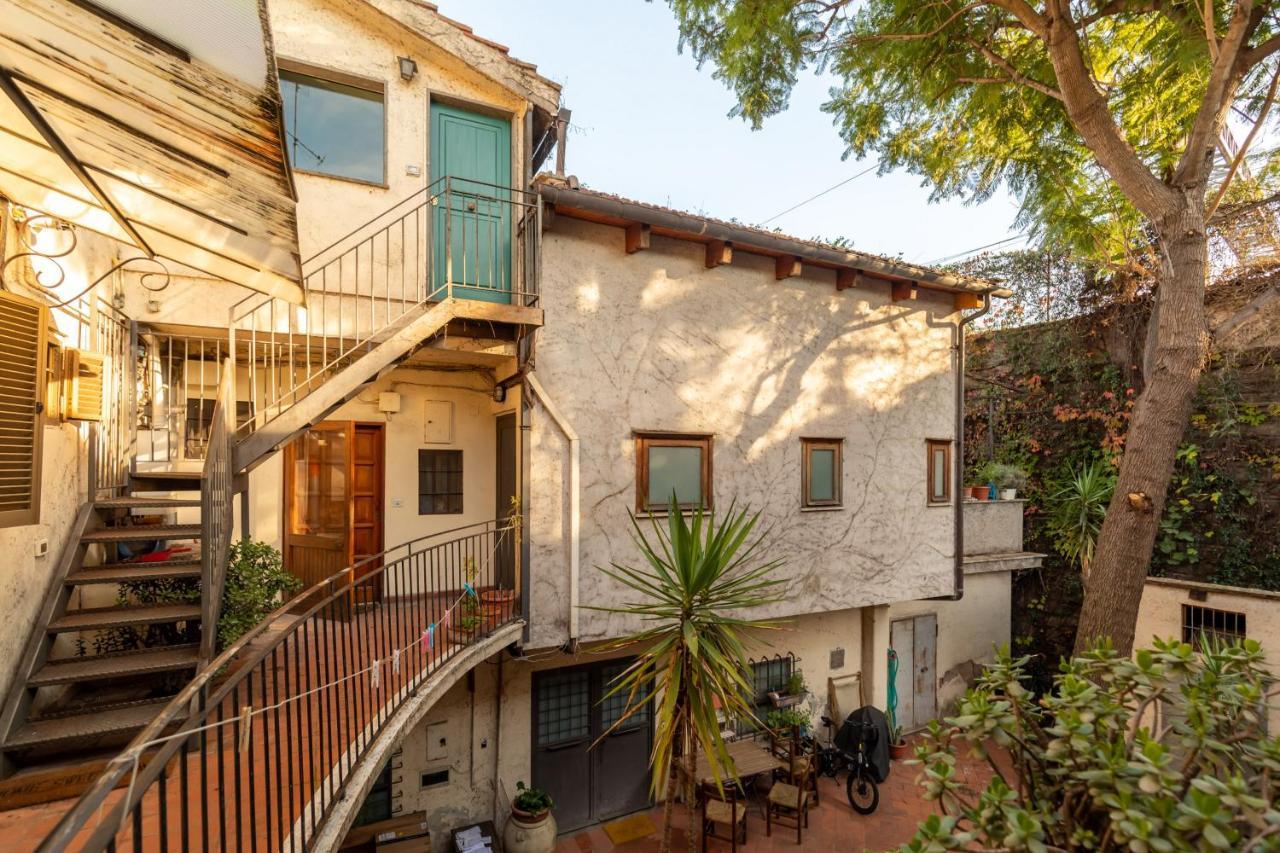 Bright And Comfy Terraced Apartment In Trastevere Ρώμη Εξωτερικό φωτογραφία